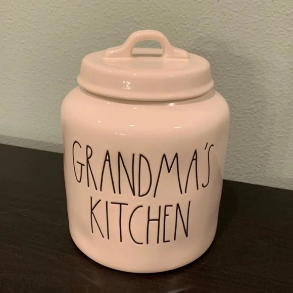Rae Dunn grandmas kitchen canister